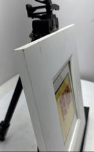 Load image into Gallery viewer, Very Stripey Cat Called Bianca Fine Square Framed Wall Hanging Art Print