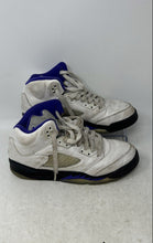 Load image into Gallery viewer, Nike Kids Air Jordan 5 Retro 440888-141 White Purple Sneakers Shoes Size 6.5Y