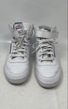 Load image into Gallery viewer, Reebok Mens Ex O Fit Hi 3477 White Leather Sneaker Shoes Size 7.5