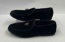 Load image into Gallery viewer, Authentic Kurt Geiger London Mens Eagle Head Black Loafer Shoes Size 5 Stained