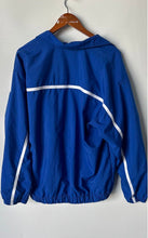 Load image into Gallery viewer, Nike Mens Blue Long Band Sleeve Activewear Full-Zip Track Jacket Size M