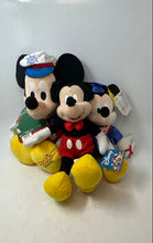 Load image into Gallery viewer, Set Of 3 Pcs Disney Mickey Mouse Multicolor Stuffed Animals Plush Toy