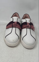 Load image into Gallery viewer, Kate Spade New York Womens White Burgundy Berry Sneaker Shoes Size 9.5B