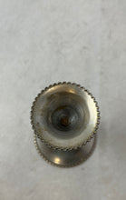 Load image into Gallery viewer, Farberware Silver-Tone Aluminum Floral Wrought Decorative Candlestick Holder