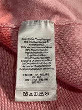 Load image into Gallery viewer, DKNY Womens Pink Short Sleeve Front Cargo Pocket Pullover Sweater Size Large