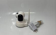 Load image into Gallery viewer, Fredi White Black Wireless Portable Baby Monitor Camera With Charger Not Tested