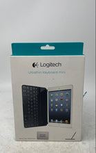 Load image into Gallery viewer, Logitech Ultra Thin Bluetooth Keyboard For iPad Mini Not Tested