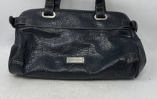 Load image into Gallery viewer, Tommy Hilfiger Womens Black Leather Inner Pockets Shoulder Purse