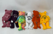Load image into Gallery viewer, Set Of 6 Pcs Salvino's 1998 Plush Bear Mixed Variety Bamm Beano's Toy With Tag