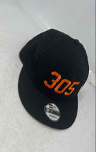 Load image into Gallery viewer, New Era Mens 59Fifty Blue Embroidered 305 Area Code Snapback Cap One Size