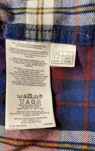 Load image into Gallery viewer, Brooks Brothers Mens Multicolor Plaid Print Cotton Pajama Button-Up Shirt Size L