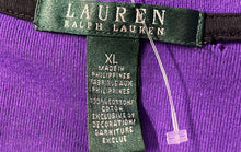 Load image into Gallery viewer, Lauren Ralph Lauren Mens Purple Short Sleeve Spread Collar Polo Shirt Size XL