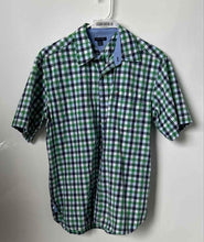 Load image into Gallery viewer, Tommy Hilfiger Boys Multicolor Gingham Check Button-Up Shirt Size XL 16-18