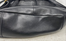 Load image into Gallery viewer, Fossil Womens Black Leather Adjustable Strap Top Handle Backpack