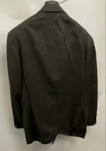 Load image into Gallery viewer, Calvin Klein Mens Gray Wool Long Sleeve Peak Lapel Double-Breasted Blazer Sz 42S
