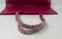 Load image into Gallery viewer, Christian Siriano Womens Pink Faux Leather Double Handle Medium Tote Handbag