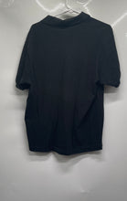 Load image into Gallery viewer, Lacoste Mens Black Cotton Short Sleeve Collared Regular Fit Polo Shirt Size 6