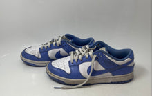 Load image into Gallery viewer, Nike Womens Dunk Low White Blue Low Top Lace-Up Sneaker Shoes Size 8
