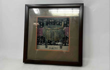 Load image into Gallery viewer, Green Patina Framed Artistic Impression Of Chinese Ritual Tripod Shadow Box