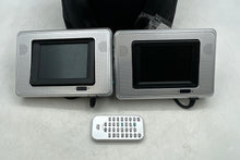 Load image into Gallery viewer, Set Of 2 Gray In Car Headrest LCD Monitor For Cars W/ Accessories Not Tested