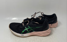 Load image into Gallery viewer, Asics Womens Roadblast 1012A832 Black Lace-Up Low Top Running Shoes Size 8