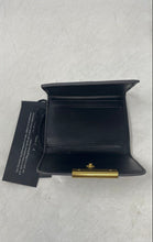 Load image into Gallery viewer, Rebecca Minkoff Womens Gray Leather Insider Compact Trifold Wallet With Tags