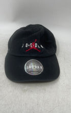Load image into Gallery viewer, Jordan Boys Black Embroidered Jumpman Logo Adjustable Baseball Cap