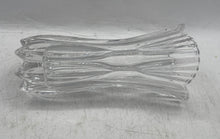 Load image into Gallery viewer, Mikasa Clear Crystal Glass Calliope Blossom Decorative Collectible Vase