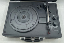 Load image into Gallery viewer, Vintage Victrola Model VSC-550BT Black Bluetooth Suitcase Turntable Not Tested
