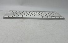 Load image into Gallery viewer, Apple A1314 White Silver Wireless Bluetooth Portable Keyboard Not Tested