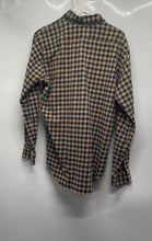 Load image into Gallery viewer, Ralph Lauren Mens Beige Long Sleeve Collared Button-Up Shirt Size Medium