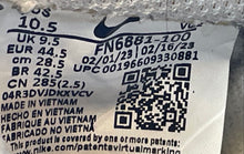 Load image into Gallery viewer, Nike Mens Dunk Low FN6881-100 White Blue Low Top Lace-Up Sneaker Shoes Size 10.5