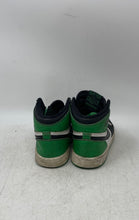 Load image into Gallery viewer, Nike Kids Air Jordan 1 Retro High OG White Green Black Sneaker Shoes Size 1.5Y