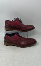 Load image into Gallery viewer, Cole Haan Mens Red Leather Lace-Up Formal Brogue Dress Shoes Size 8 M