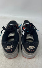 Load image into Gallery viewer, Nike Kids Air Max 90 Black White Orange Leather Lace-Up Sneaker Shoes Size 5.5Y