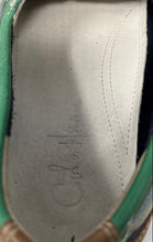 Load image into Gallery viewer, Cole Haan Mens C09193 Blue Green Camel Round Toe Lace-Up Boat Shoes Size 9M