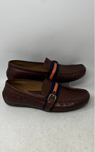Load image into Gallery viewer, Polo Ralph Lauren Mens Riali Brown Leather Slip-On Loafer Shoes Size 10.5D