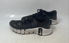 Load image into Gallery viewer, Nike Womens Free Metcon 5 DV3950-001 Black White Lace-Up Sneaker Shoes Size 11.5