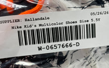 Load image into Gallery viewer, Nike Kids Little Posite One 644791-011 Multicolor Basketball Shoes Size 5.5Y