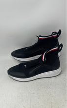 Load image into Gallery viewer, Tommy Hilfiger Womens Rascos Black Pull-On Mid Top Sneaker Shoes Size 7