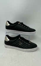 Load image into Gallery viewer, Guess Womens Kents Black Quilted Low Top Lace-Up Sneaker Shoes Size 10M