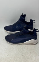 Load image into Gallery viewer, Puma Womens Fierce Quilted 189418 04 Blue Low Top Slip-On Sneaker Shoes Size 8