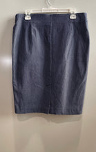 Load image into Gallery viewer, Van Heusen Womens Blue Printed Stretch Extensible Straight & Pencil Skirt Sz 10
