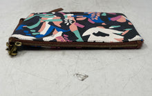 Load image into Gallery viewer, Fossil Womens Multicolor Printed Inner Pockets Zipper Wristlet Wallet