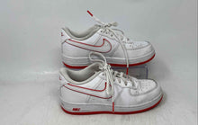 Load image into Gallery viewer, Nike Kids Air Force 1 Low FJ3484-101 Orange White Sneaker Shoes Size 3Y