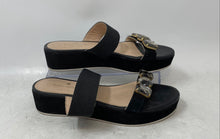 Load image into Gallery viewer, Kate Spade New York Womens Black Round Toe Slip-On Platform Sandals Size 5M