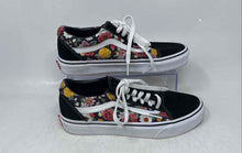 Load image into Gallery viewer, Vans Unisex Off The Wall 500714 Black Floral Print Sneakers Shoes Size M6 W7.5