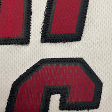 Load image into Gallery viewer, Adidas Mens White Miami Heat LeBron James #6 Basketball Jersey Size Medium