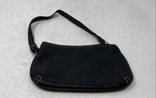Load image into Gallery viewer, Vintage Unbranded Womens Black Leather Pebbled Top Zipper Small Shoulder Bag