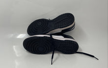 Load image into Gallery viewer, Nike Womens Dunk Low DD1503-101 White Black Leather Lace-Up Sneaker Shoes Sz 6.5